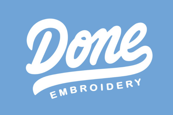 Done Embroidery Logo 